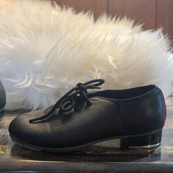 SALE!!! Tap shoes lace up about size 1.5 street shoe. 4 - Picture 5 of 9